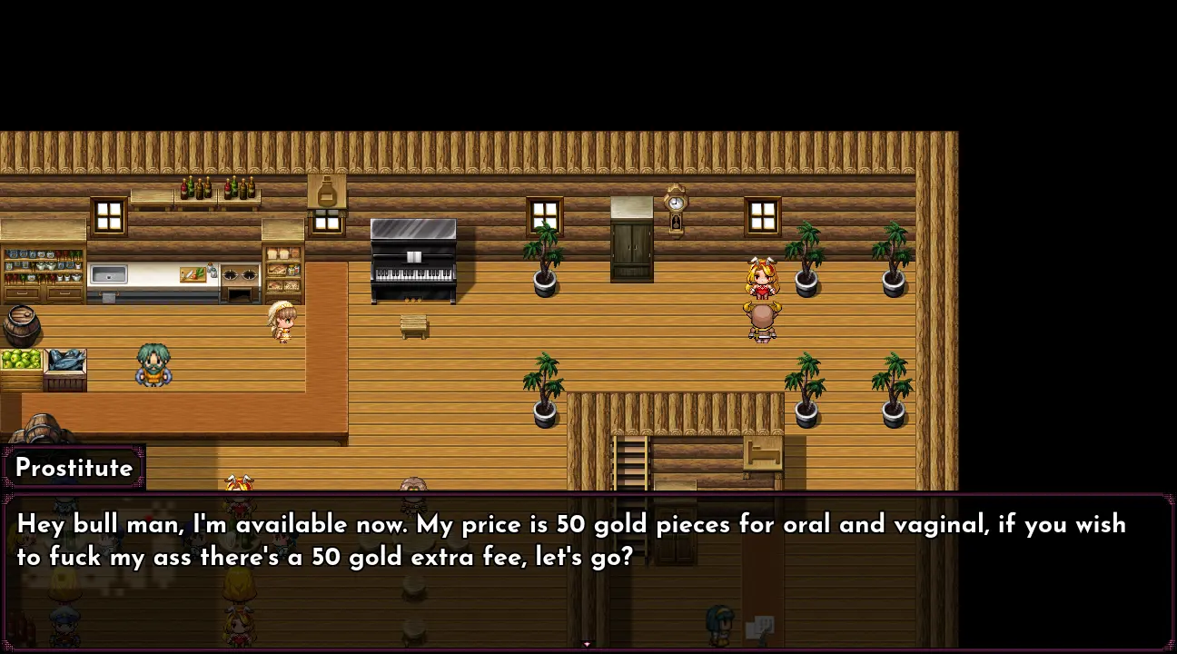 Vengeance of the Minotaur - 2D Turn-Based Adult RPG Screenshot 7 of 17