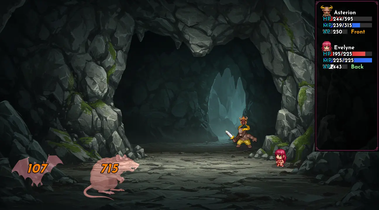 Vengeance of the Minotaur - 2D Turn-Based Adult RPG Screenshot 10 of 17