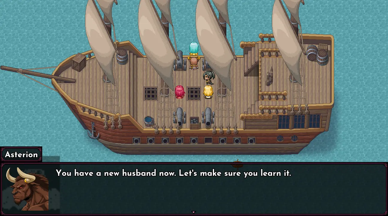 Vengeance of the Minotaur - 2D Turn-Based Adult RPG Screenshot 16 of 17